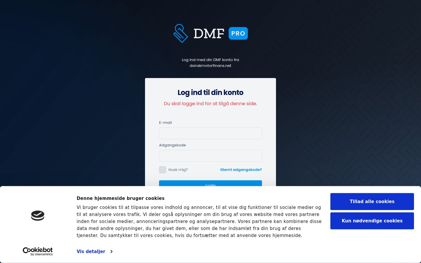 Képernyőkép a bármilyen interakció előtt megjelenő hozzájárulási bannerről