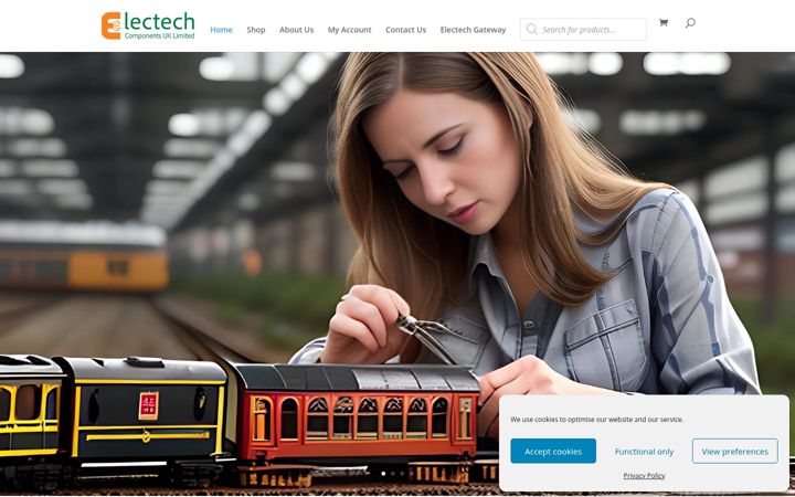 Captura de pantalla de dmgelectech.co.uk