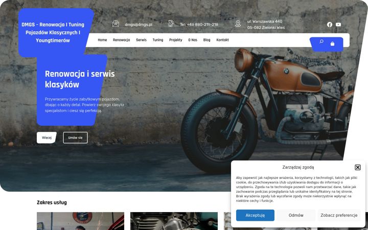 Screenshot of dmgs.pl