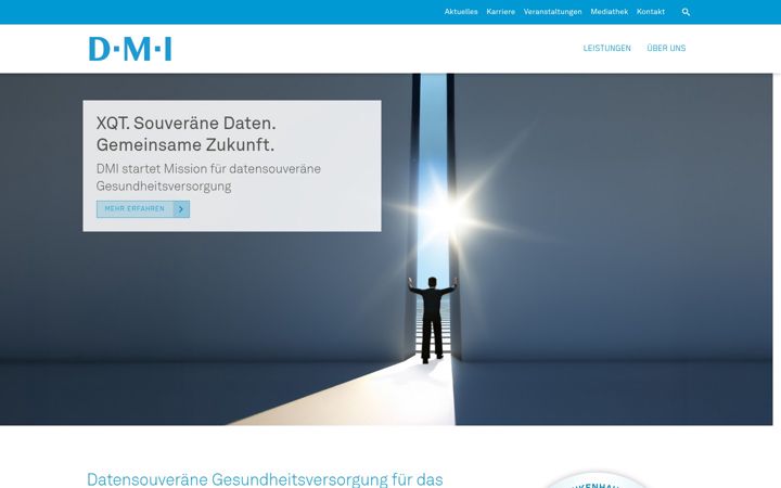 Screenshot von dmi.de