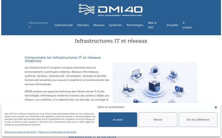 Captura de pantalla de dmi40.fr