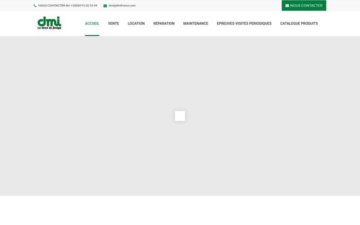Screenshot of dmifrance.com
