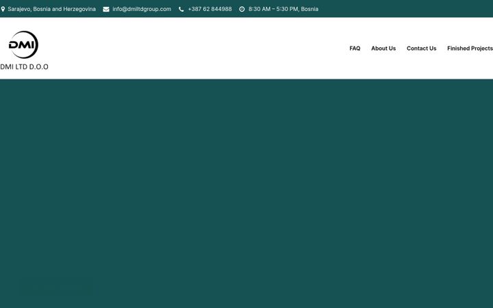 Screenshot of dmiltdgroup.com