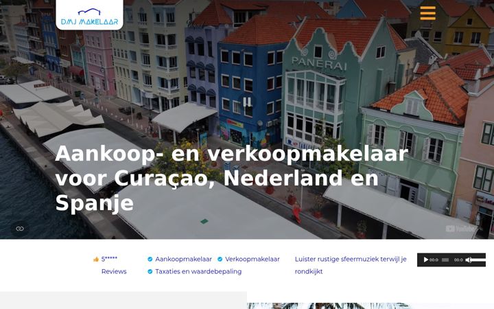 Screenshot of dmjmakelaar.com