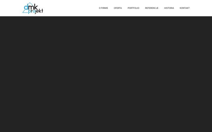 Screenshot of dmkprojekt.pl