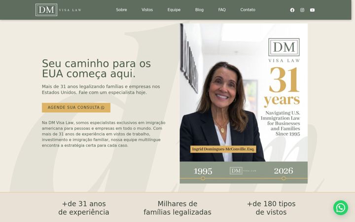 Screenshot of dmlawfl.com