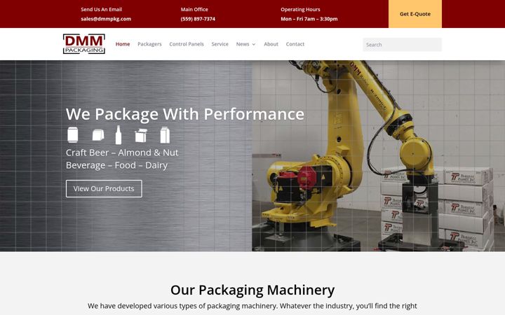 Screenshot of dmmpkg.com