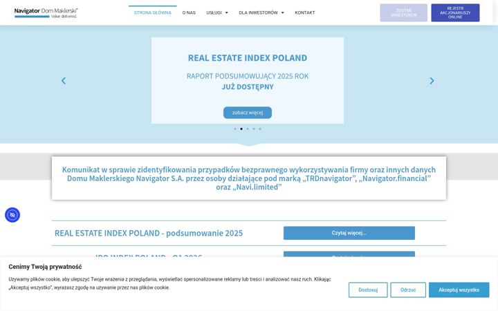 Screenshot of dmnavigator.pl