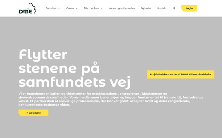 Screenshot of dmoge.dk