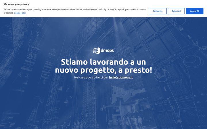 Screenshot of dmops.it