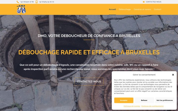 Screenshot of dmosprl.be