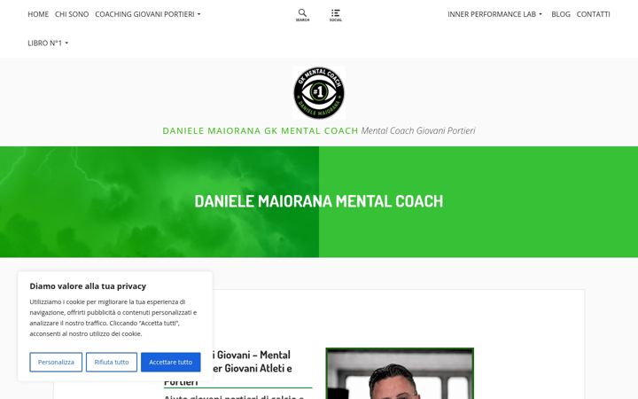 Posnetek zaslona dmpersonalcoach.it