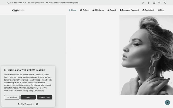 Screenshot of dmplus.it