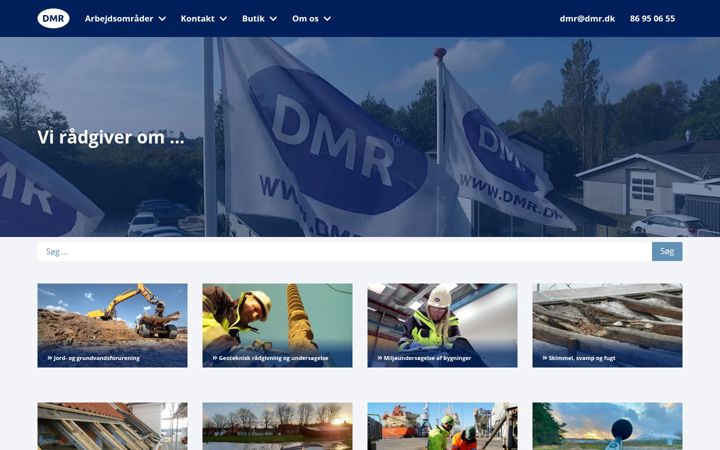Screenshot of dmr.dk