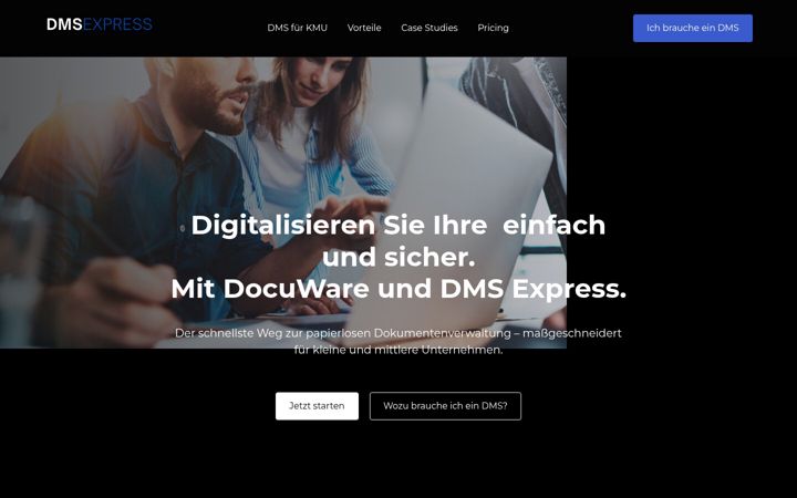 Screenshot of dms-express.de
