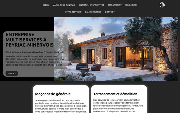 Screenshot of dms11160.fr