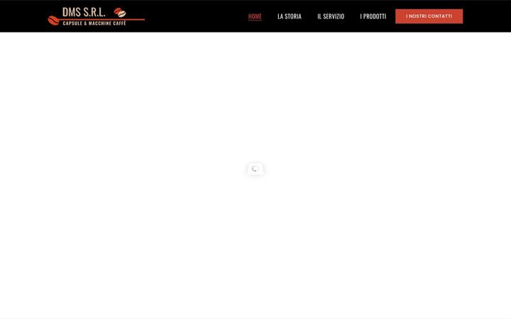Screenshot of dmscaffe.com