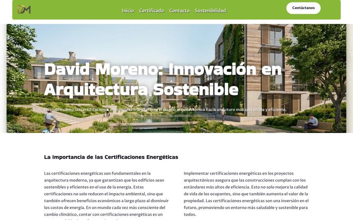 Screenshot of dmscertificaciones.com