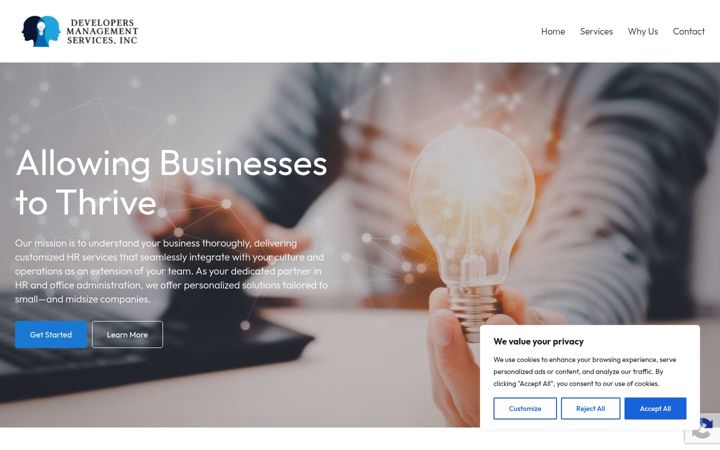 Screenshot of dmsiconsulting.com