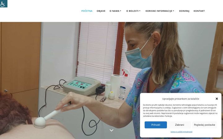 Screenshot of dmsiz.hr