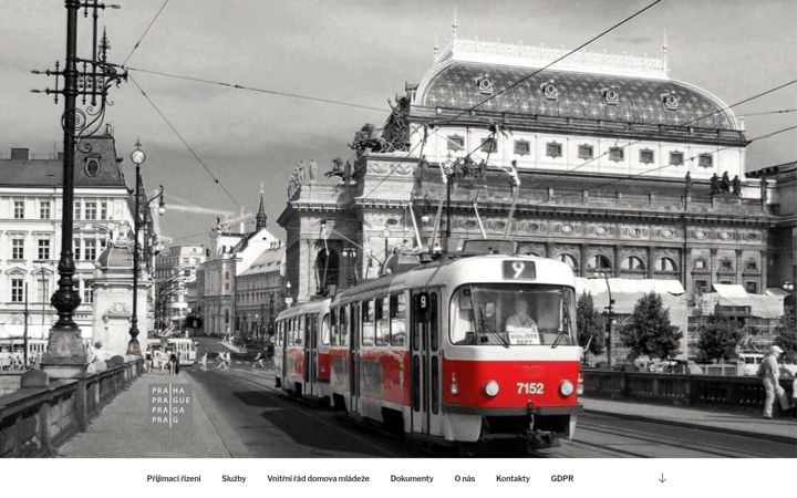 Screenshot of dmstudentska.cz
