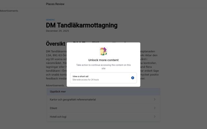 Screenshot of dmtandlakare.se