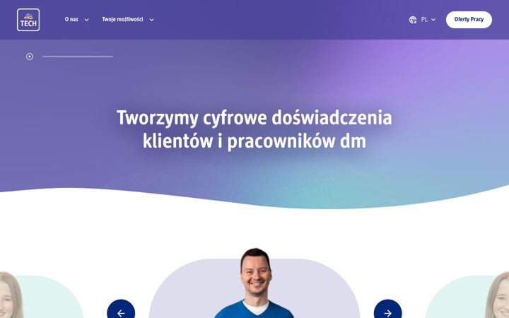 Captura de ecrã de dmtech.pl