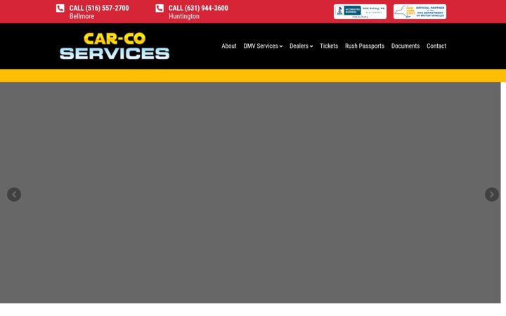 Snímek obrazovky dmvservices.info
