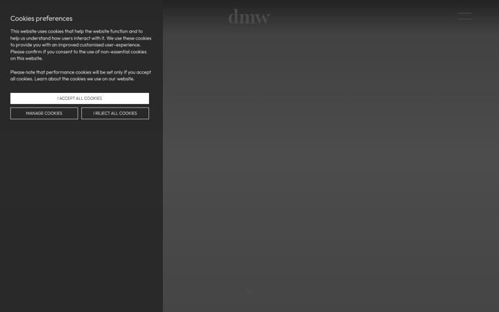 Captura de pantalla de dmwa.co.uk