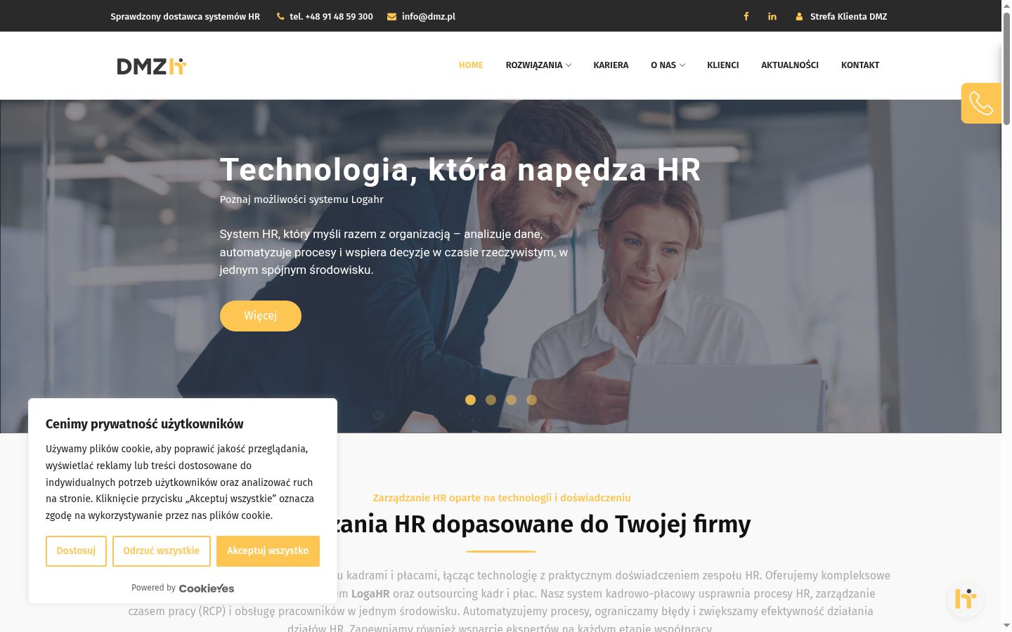 Sutikimo reklamjuostės, rodytos prieš bet kokią sąveiką, ekrano kopija
