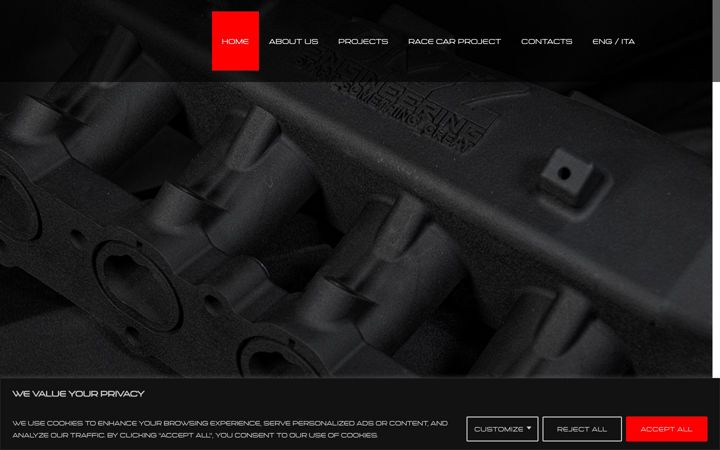 Screenshot of dmzengineering.it