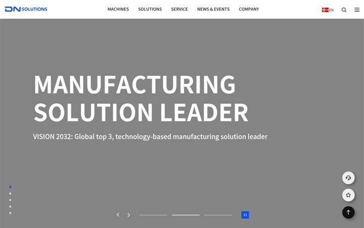 Screenshot of dn-solutions.com