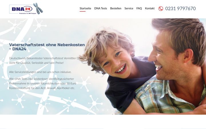 Screenshot του dna-24.de