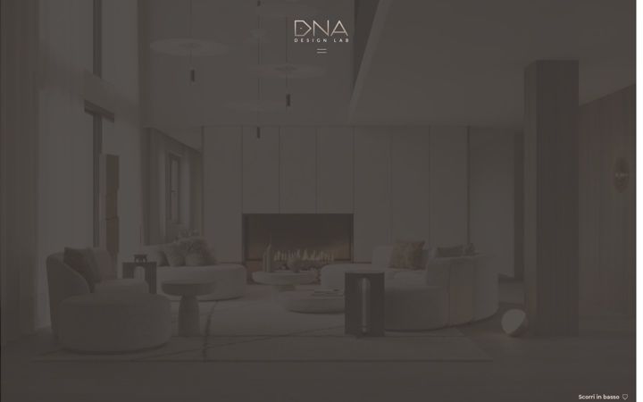 Screenshot of dna-designlab.it