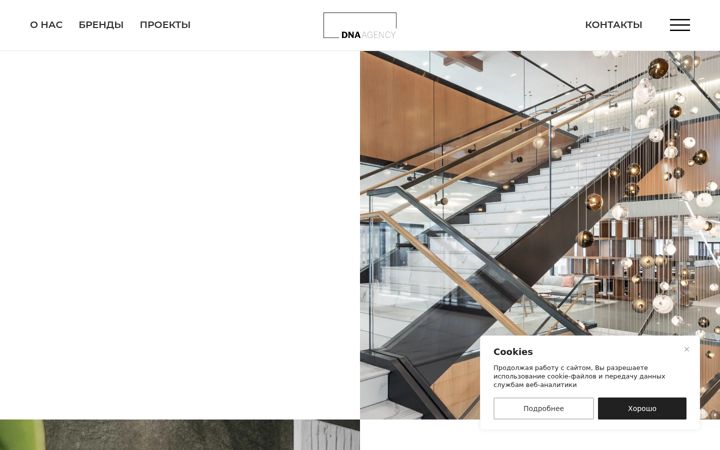Skærmbillede af dnaagency.ru