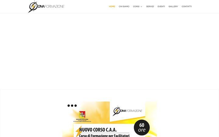 Screenshot of dnacorsidiformazione.it