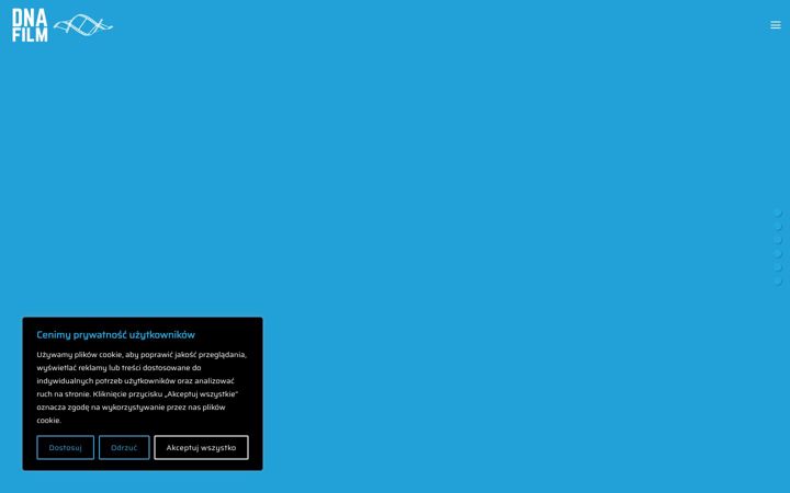 Screenshot of dnafilm.pl