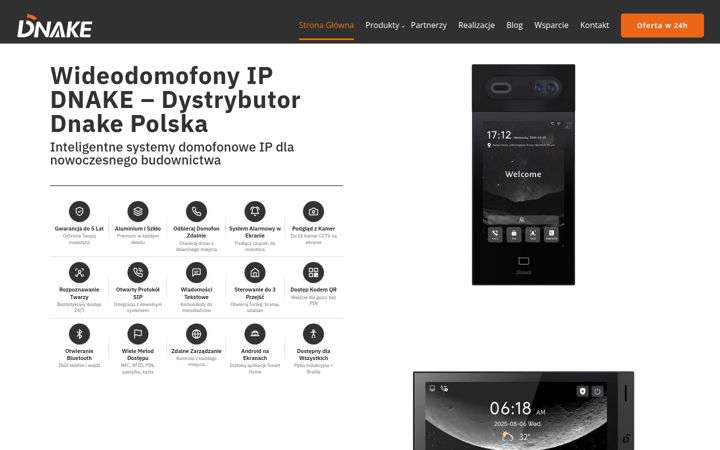 Screenshot of dnake-global.pl