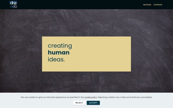 Screenshot of dnaweb.pt