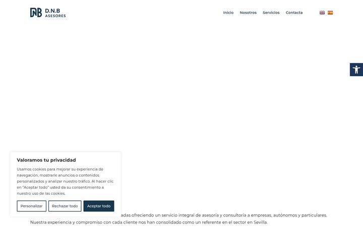 Screenshot of dnbasesores.com