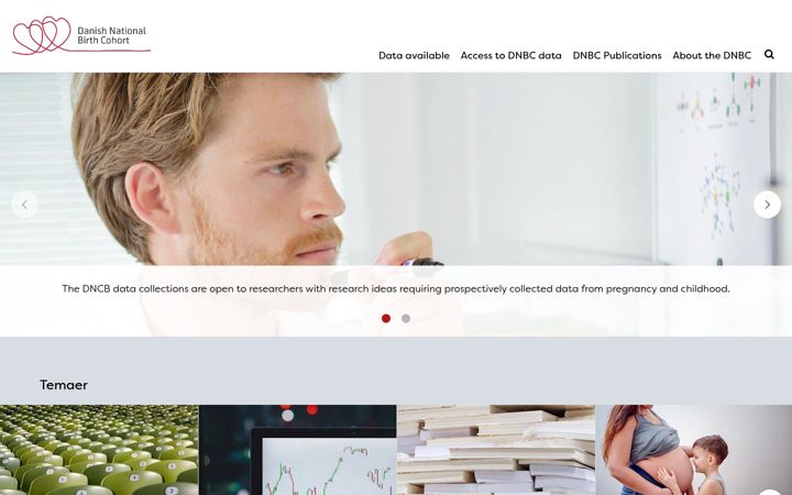Screenshot of dnbc.dk