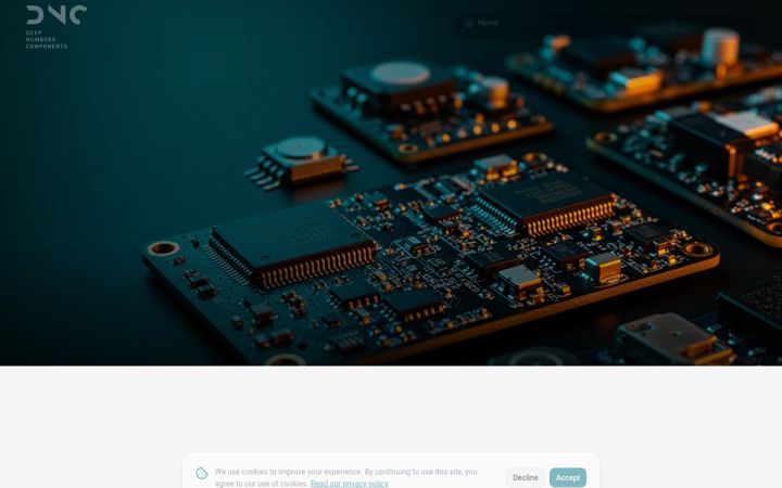 Screenshot of dncomponents.se