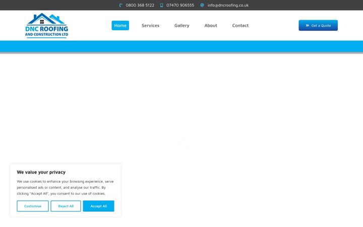 Screenshot of dncroofing.co.uk