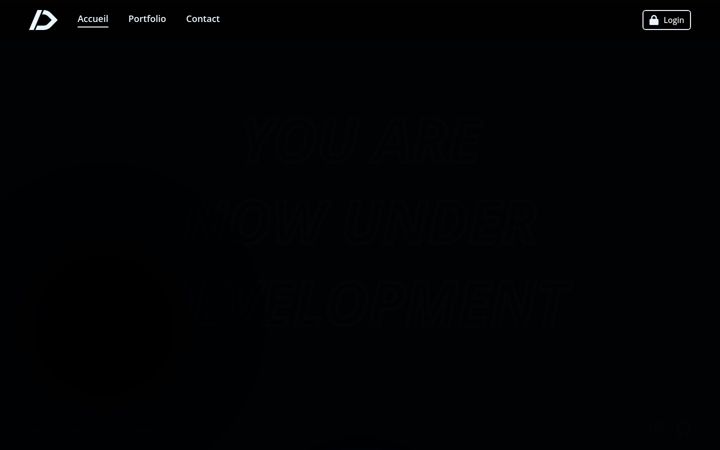 Screenshot of dndev.fr