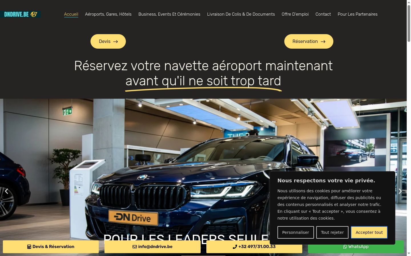 Screenshot tal-banner tal-kunsens muri qabel kwalunkwe interazzjoni