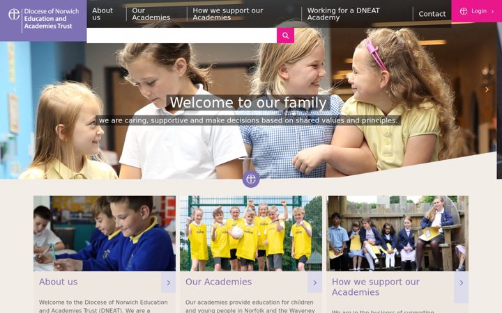 Screenshot of dneat.org