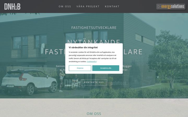 Screenshot of dnhab.se