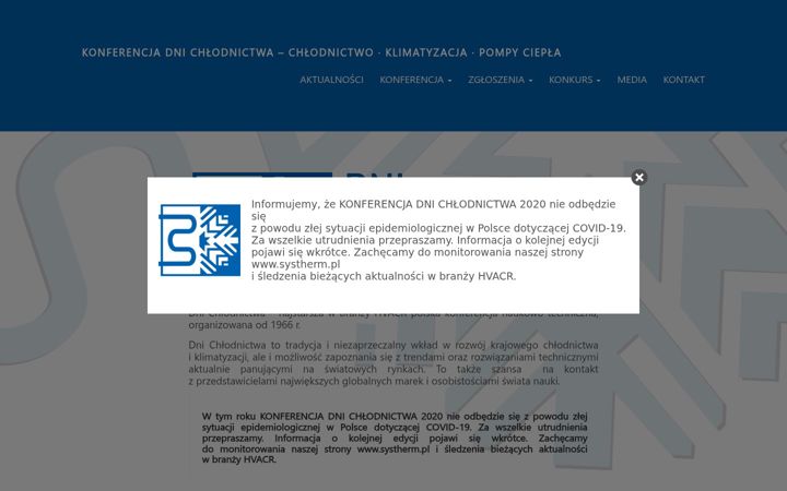 Screenshot of dnichlodnictwa.pl