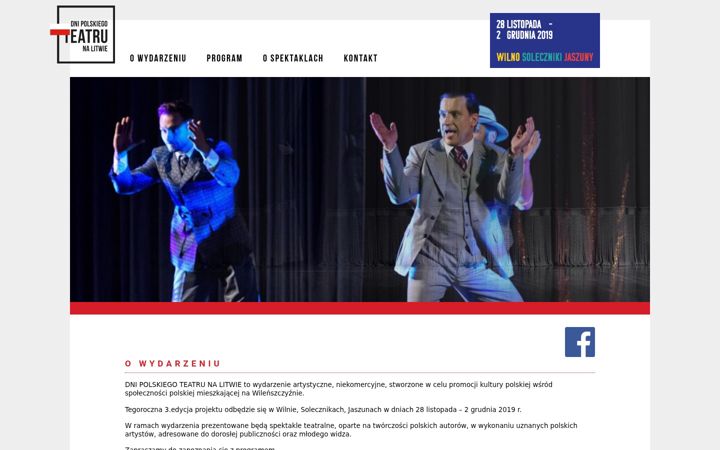 Screenshot of dnipolskiegoteatrunalitwie.pl