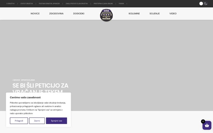 Screenshot von dnk-nkmaribor.si